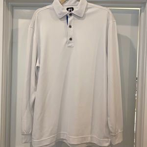 FootJoy long sleeve 3 button pullover